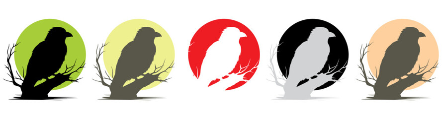 Bird Silhouette set.eps
