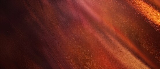 Shiny copper metal texture background with reflective light, perfect for creative projects. Rich gold, bronze, and copper hues create an elegant vintage feel. Plenty of copy space