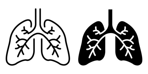  Human Internal Organ Anatomy Line Icon Set. Liver, Tooth, Brain, Stomach, Heart, Lung, Urinary System, Bone, Skin layer, Intestine Linear Pictogram. Healthcare Sign. Isolated Vector Illustration.