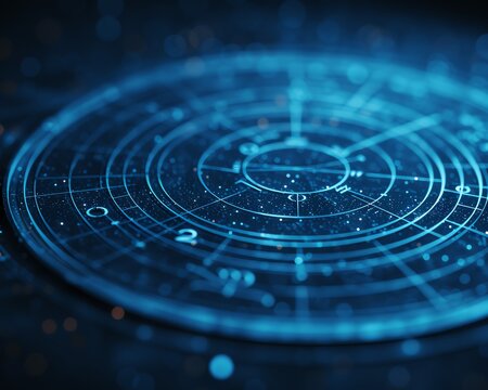 Detailed illustration of astrological aspects and their meanings, aspects interpretation, planetary relationships