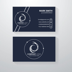 corporate business card temple