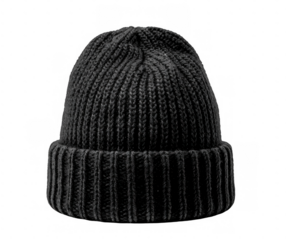 Black Knit Beanie