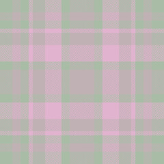 Plaid check pattern. Seamless fabric texture. Tartan textile print.