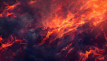 Fototapeta premium fire background