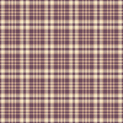 Open textile background pattern, japanese check fabric seamless. Glen vector tartan plaid texture in light and pink colors.