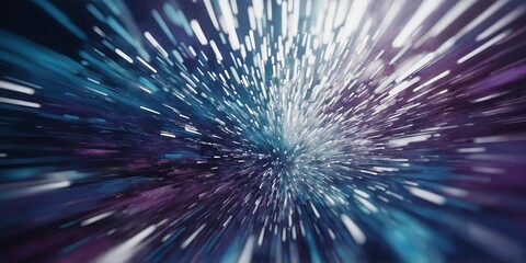 Naklejka premium Abstract blue purple and white blur background. AI generated.