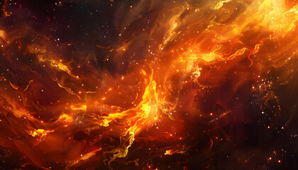 Fototapeta premium fire background