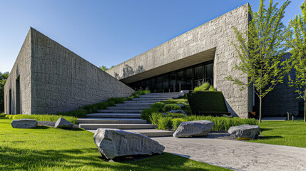 Glenstone Art Museum features modern and contemporary art in unique architectural surroundings.