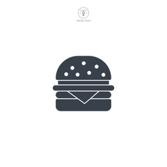 Hamburger icon theme symbol vector illustration isolated on white background