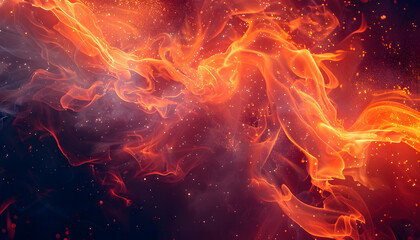 Fototapeta premium fire background