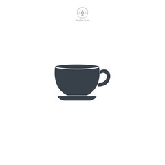 Coffee Cup icon theme symbol vector illustration isolated on white background