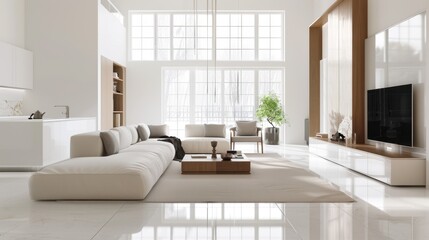 Fototapeta premium modern living room