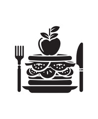 vector food vector art,graphics foods icons set,vintage illustration food clipart,vector foods flat style artwork design.