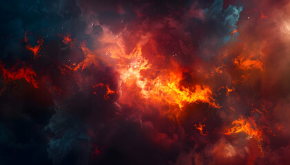 Fototapeta premium fire background