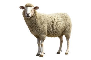 Obraz premium Sheep isolated on transparent background