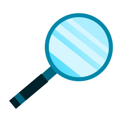 Magnify glass vector. 
