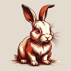  Bunny Adventure Vector Illustration