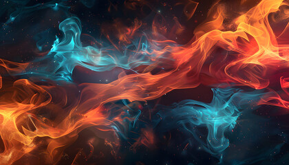 Fototapeta premium fire background