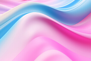 Fototapeta premium Abstract waves shape glowing in ultraviolet spectrum. Background for banner, backdrop or texture