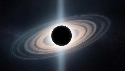 Obraz premium space black hole 