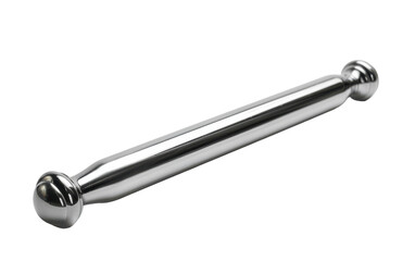 Shiny Stainless Steel Rolling Pin With Rounded Ends