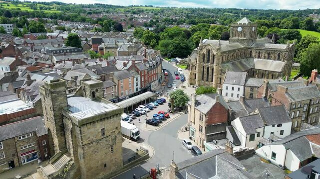 Hexham Town Centre & Market, Northumberland