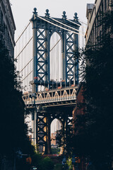 Manhattan bridge view from Dumbo