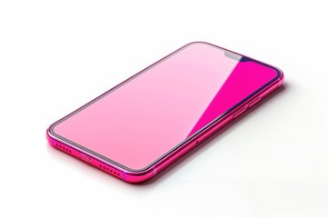 Isolated Blank Phone Display Template Technology Generative Illustration