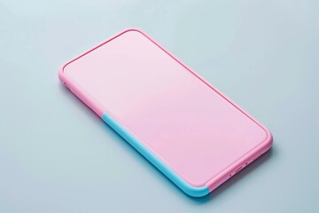 Isolated Blank Phone Display Template Technology Generative Illustration