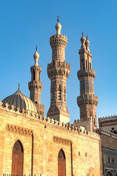 .Al-Azhar Mosque, it was the first mosque established in a city that eventually earned the nickname the City of a Thousand Minarets, Fatimid, Islamic Cairo, Egypt. .