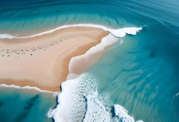 Obraz premium Beautiful sea beach photo