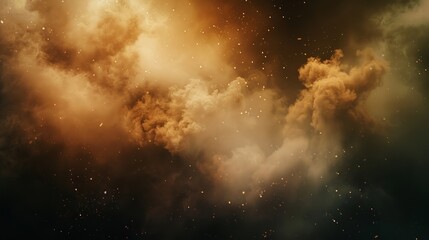 Fototapeta premium A beautiful space filled with stars and nebulas. Perfect for backgrounds