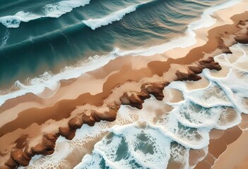 Fototapeta premium Beautiful sea beach photo