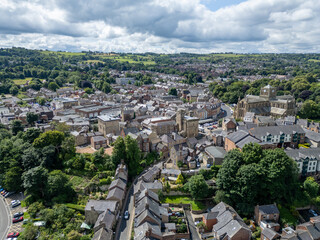 Hexham Town Centre Drone Shot