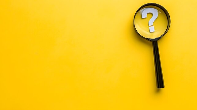 Fototapeta magnifying glass
