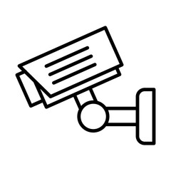 Security Camera Icon Design