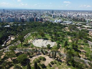 Peaceful View of Sarmiento Park