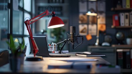 The modern office workspace