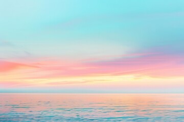 Fototapeta premium tranquil pastel sky with soft gradient colors abstract background