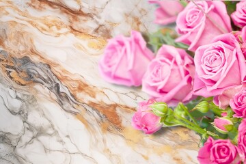 Different fresh colored flowers bouquet