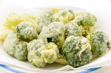 ブロッコリーの天ぷら