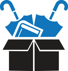 illustration of a set of icons