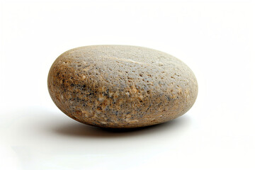 stone or pebble with white background 