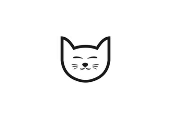 cat icon template logo icon illustration vector png