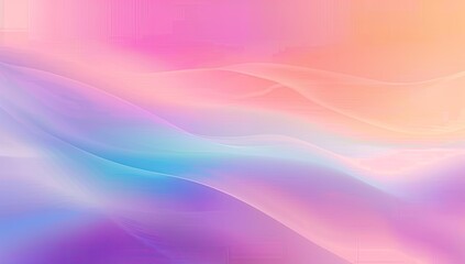 Obraz premium Soft Pastel Gradient Abstract Background