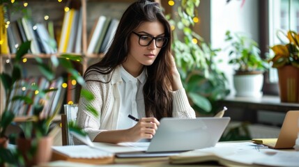 Secretary planning her boss's itinerary