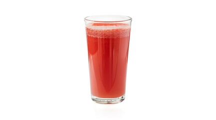 fresh watermelon juice in a glass