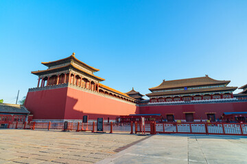 Yanchi Tower and square in Forbidden City