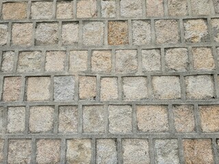 stone block paving
