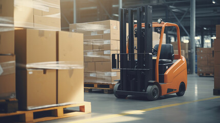 Efficient Warehouse Logistics and Forklift Operation
